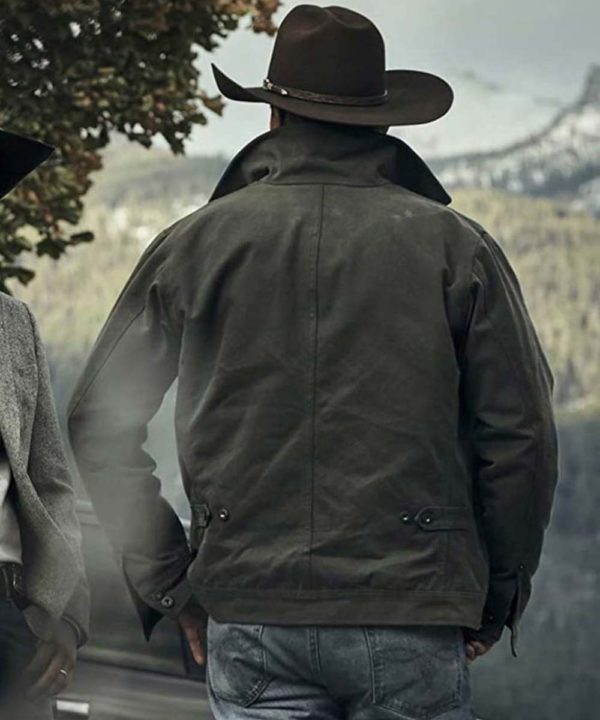 Kevin Costner Yellowstone John Dutton Vintage Style Cotton Jacket