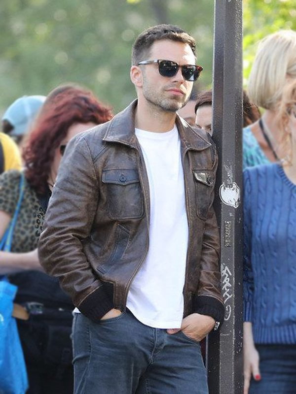 sebastian stan denim jacket