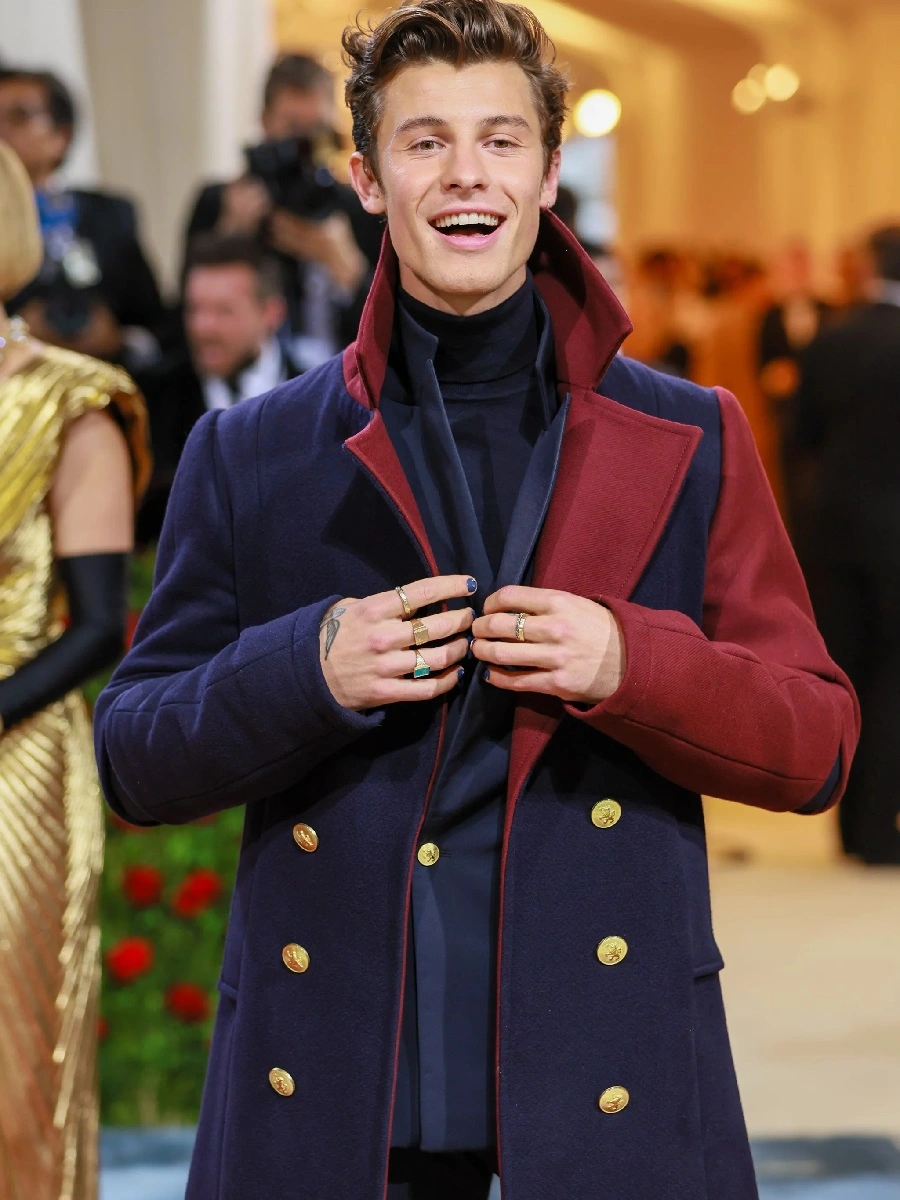 Met Gala 2022 Shawn Mendes Coat - The Leatherz