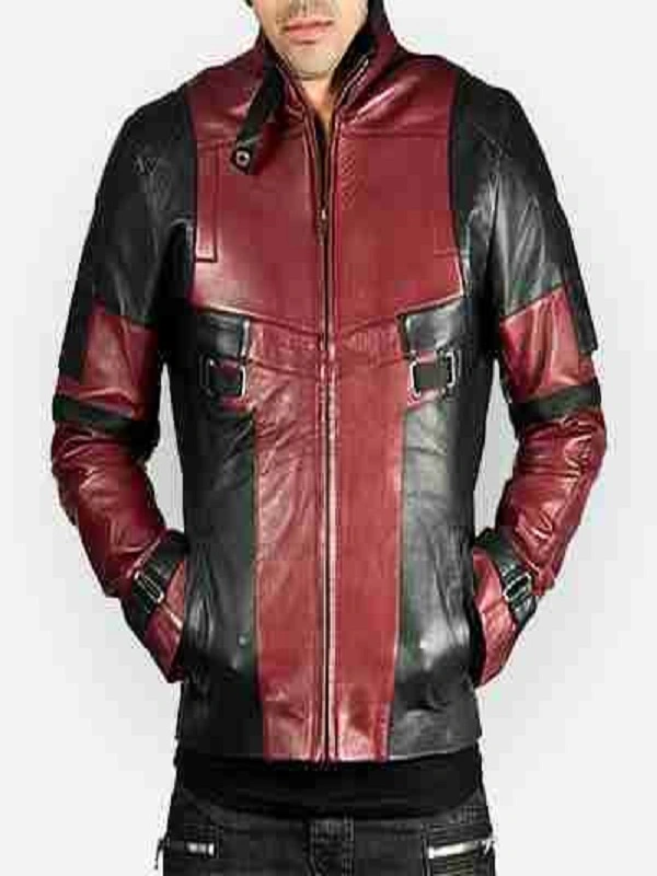 Deadpool Ryan Reynolds Motorcycle Jacket The Leatherz