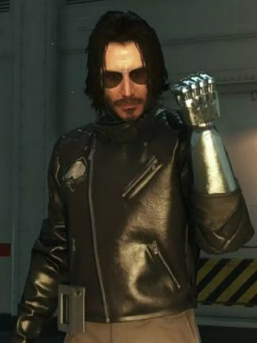 Johnny Silverhand Cyberpunk 2077 Leather Jacket