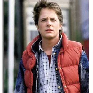 marty mcfly red puffer vest