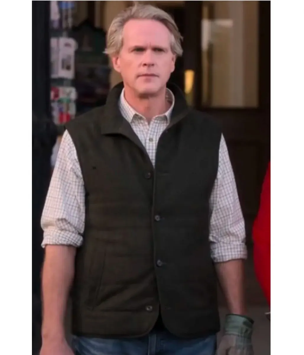 A Castle For Christmas Cary Elwes Wool Vest