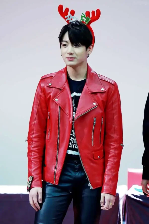 BTS Jungkook Leather Jacket