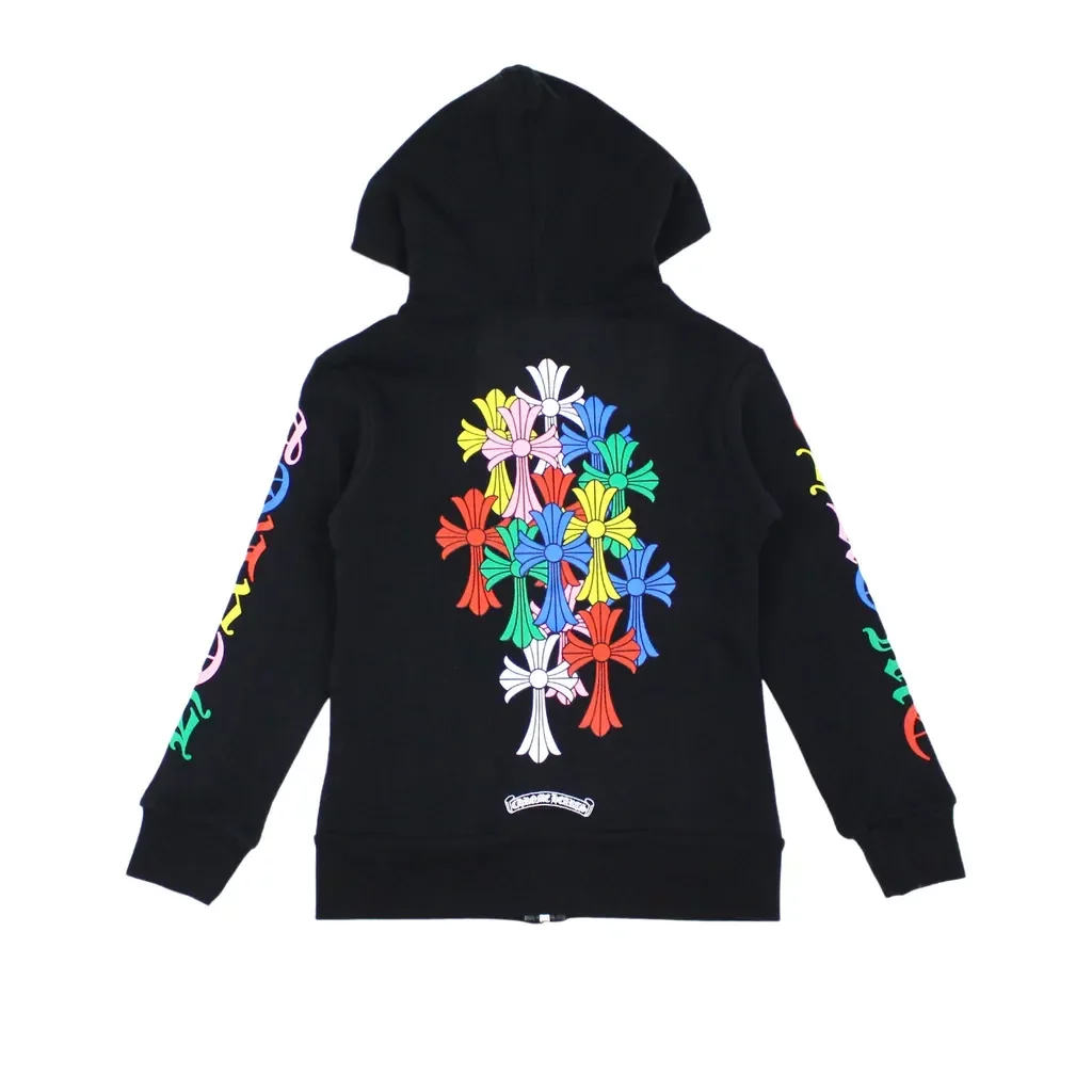 Chrome Hearts Floral Cross Hoodie