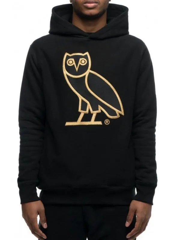 Drake OVO Black Pullover Hoodie