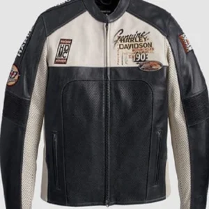Harley davidson men leather jacket
