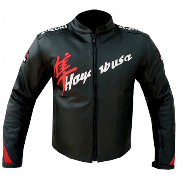 Hayabusa Motorcycle Leather Racing Jacket
