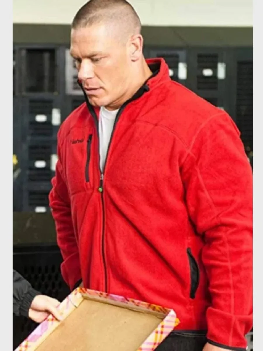 John Cena Red Jacket - Theleatherz