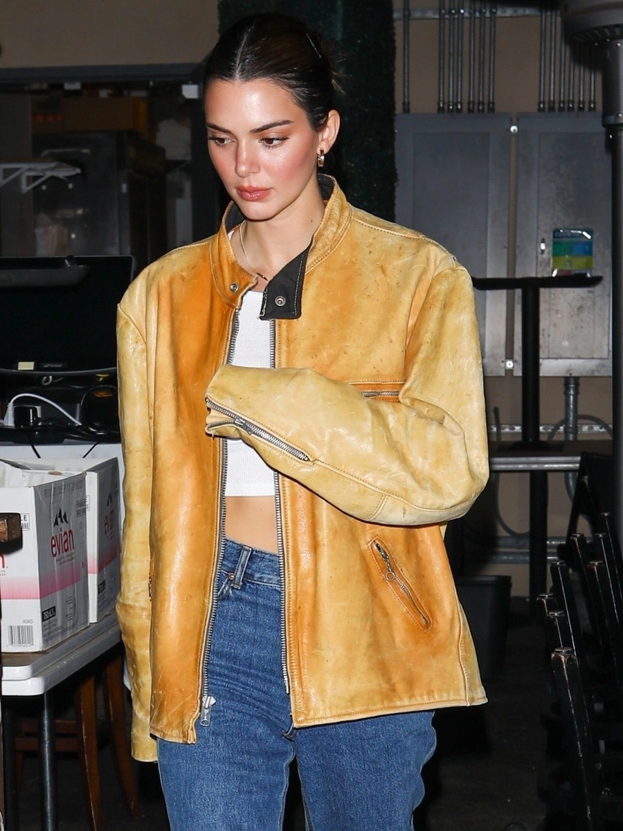 Kendall Jenner West Hollywood Leather Jacket