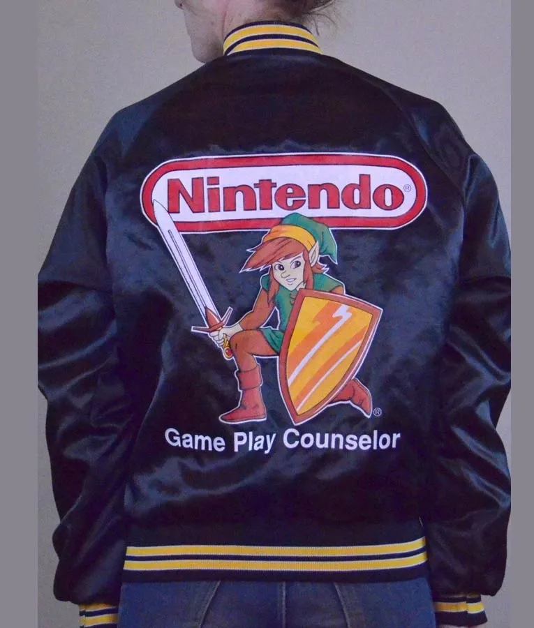 Nintendo Game Conuselor Bomber Jacket