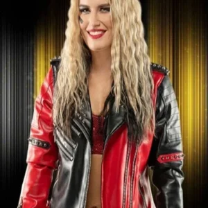 WWE Toni Storm Studded Biker Jacket