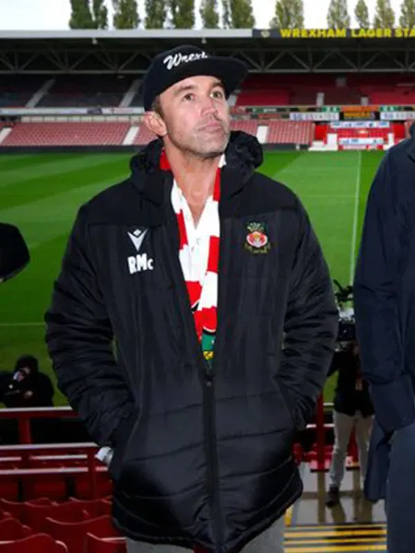 Welcome to Wrexham Rob McElhenney Puffer Jacket