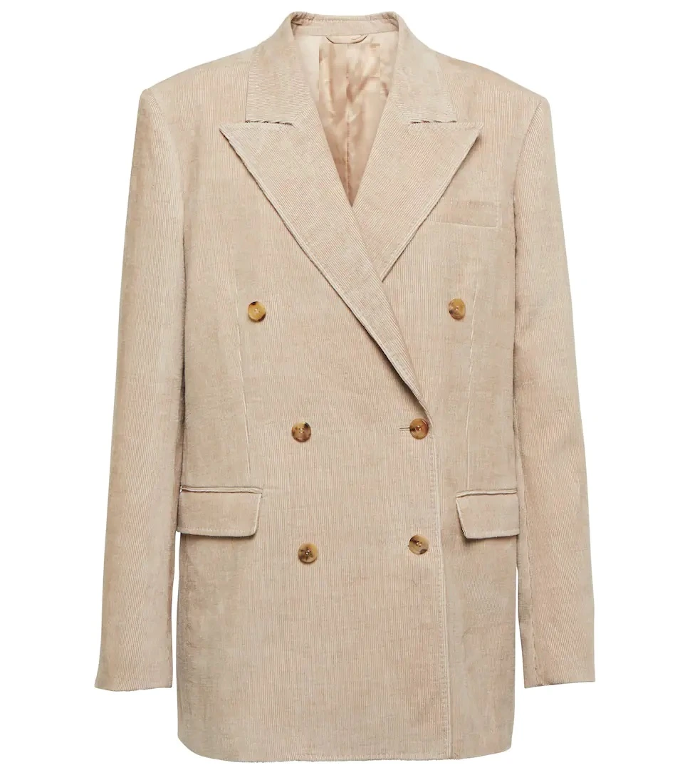 Women's Kees Linen and Cotton corduroy Blazer Coat