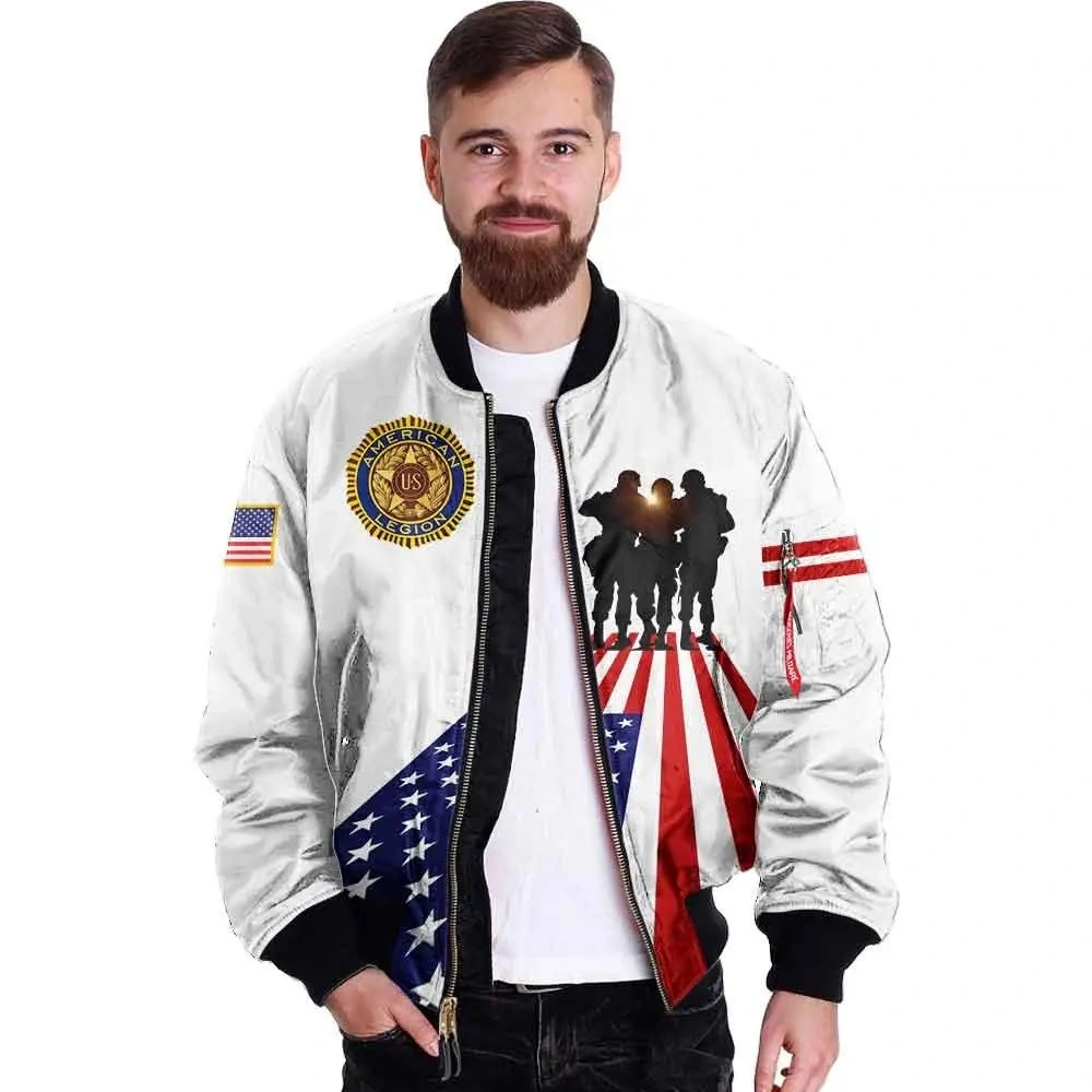 American legion veteran 3D full print jacket