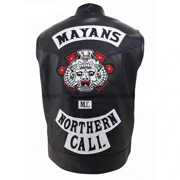 Angel Reyes Mayans M.C Leather Vest