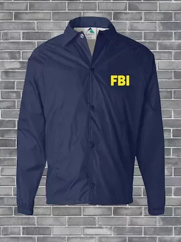 Burt Macklin FBI Windbreaker Jacket Costume