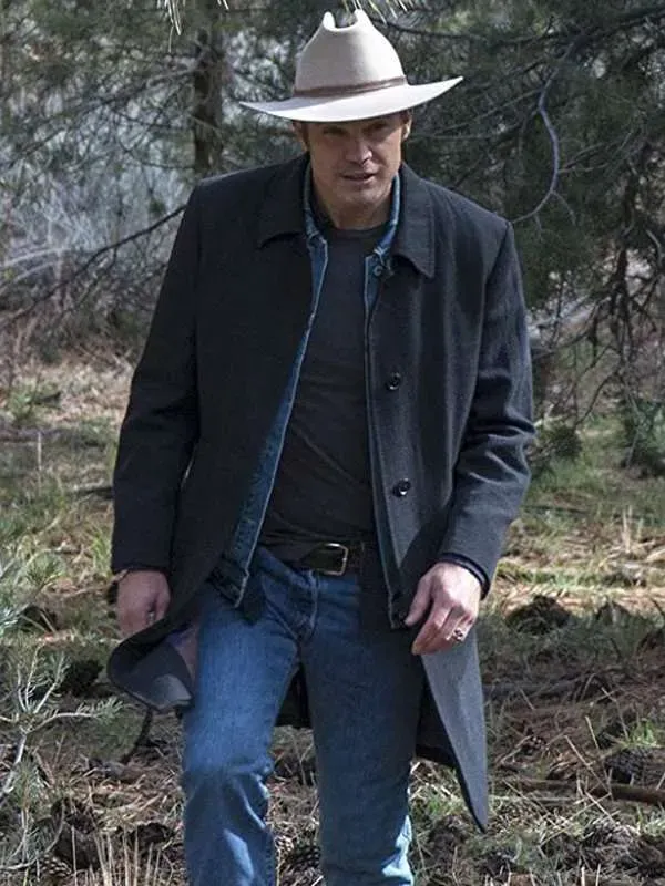 Justified Raylan Givens Trench Coat