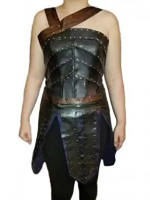 Robin-Wright-Movie-Justice-League-Antiope-Black-Leather-Corset