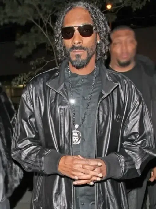Snoop Dogg Super Bowl Leather Jacket