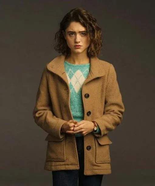 Stranger Things Natalia Dyer Wool Coat