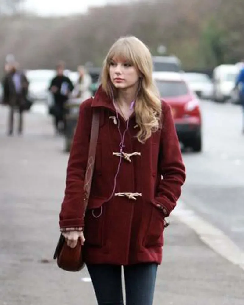 Taylor Swift Bound Seam Toggle Coat