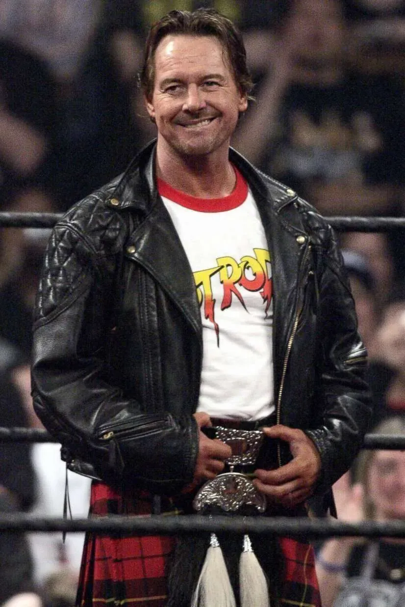 Wrestler Roddy Piper Leather Jacket