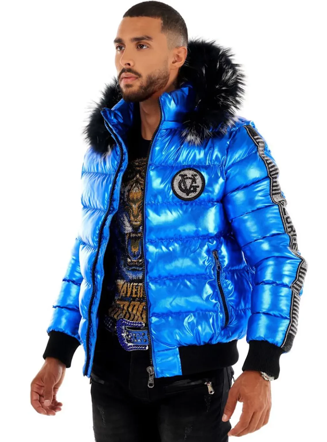 Avenue George V Paris Royal Blue Jacket