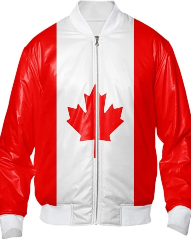 Canadian Flag bomber Men & Women jacket