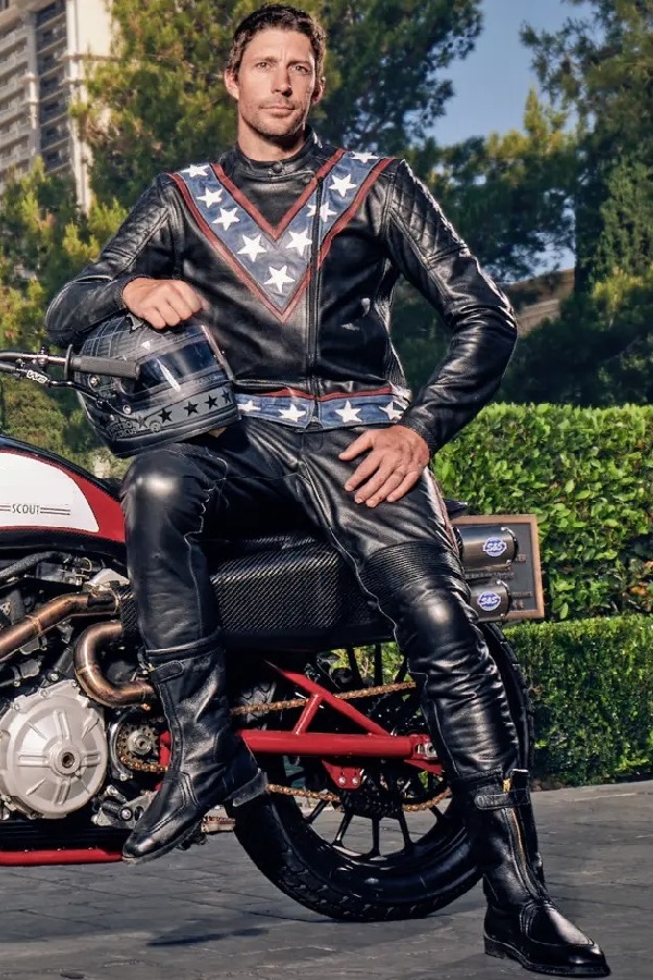 Evel Knievel Daredevil Motorcycle Jacket