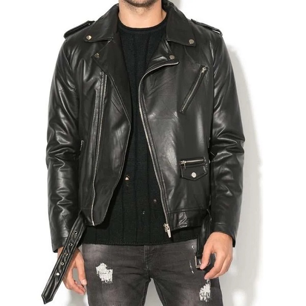 Men’s Classic Brando Leather Jacket