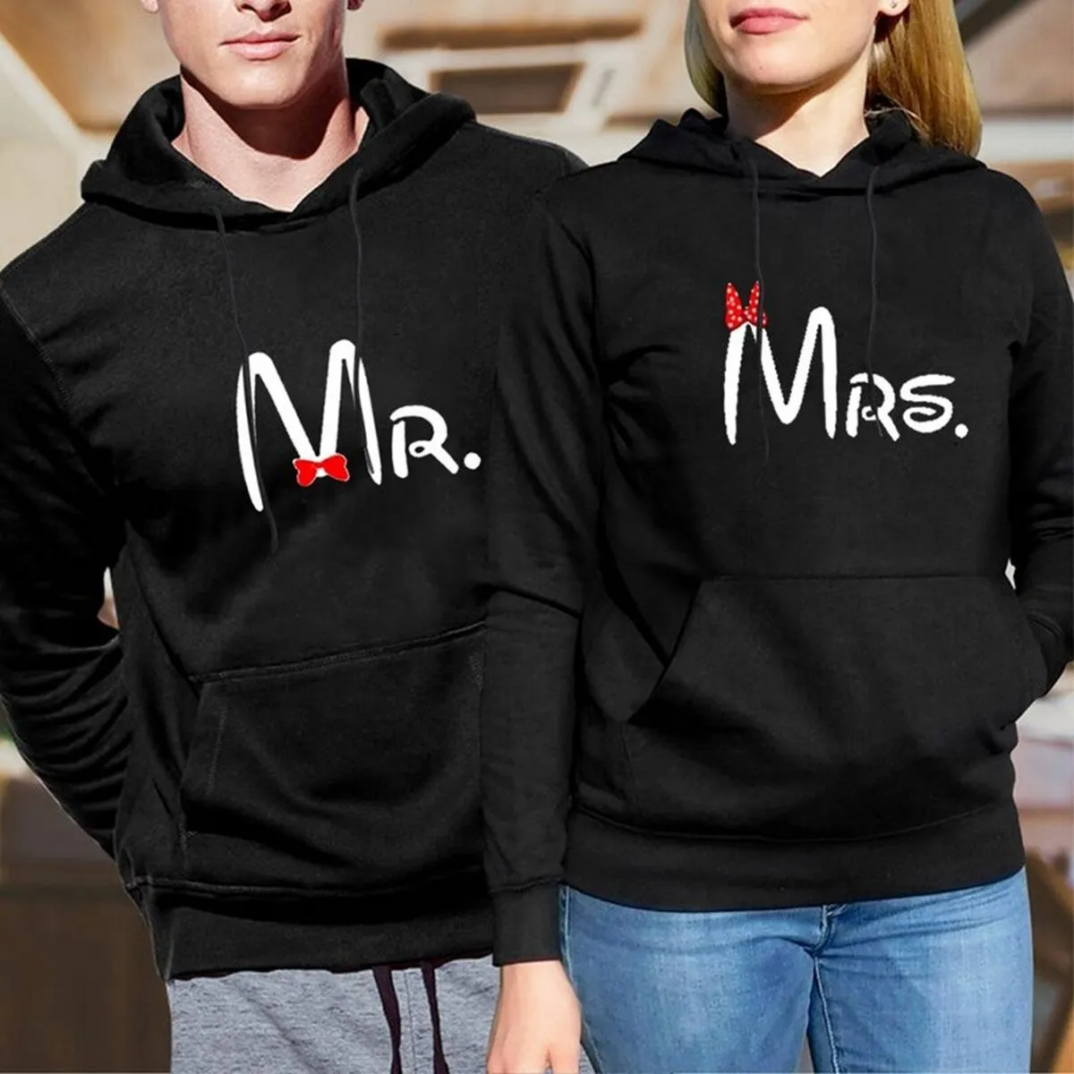 Couples Lovely MR. MRS. Couple matching Hoodies Pack of 2