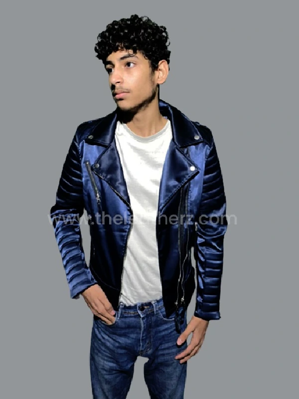 Shiny Quilted lightweight Jacket for Men