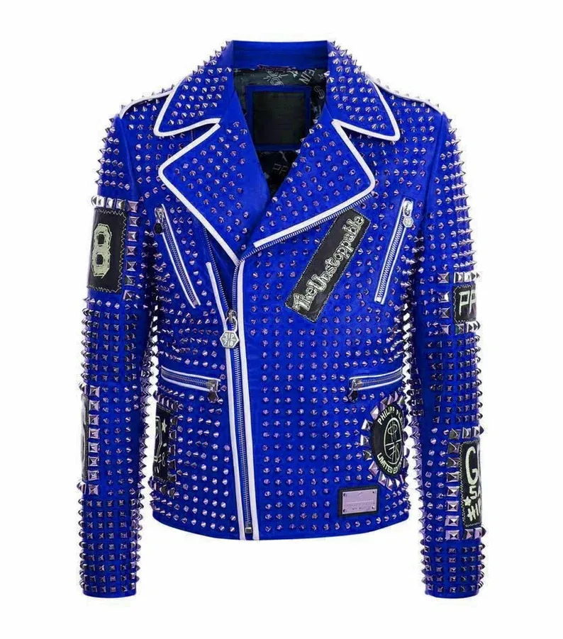Silver Studded Embroidery Jacket