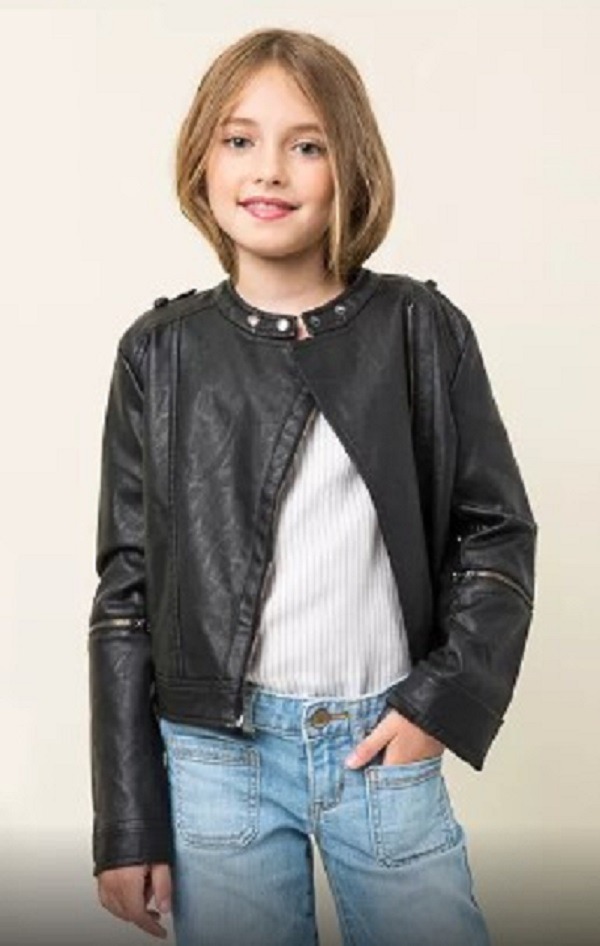 Kid Pure leather Jacket