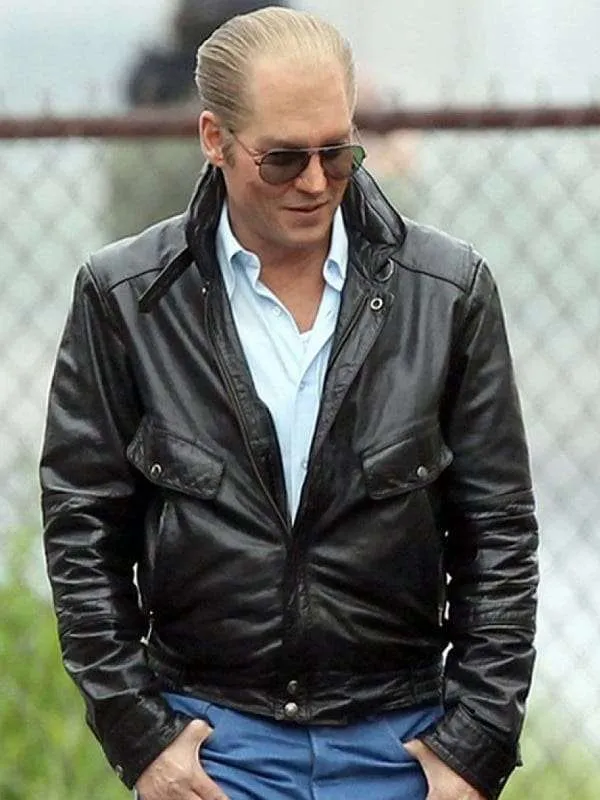 Actor Johnny Depp Black Mass James Whitey Bulger Jacket