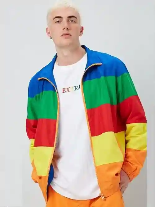 Unisex Multicolor LGBT Flece Jacket
