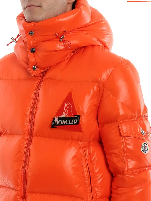 Lil Baby Moncler Jacket  Lil Baby Moncler Orange Puffer Jacket