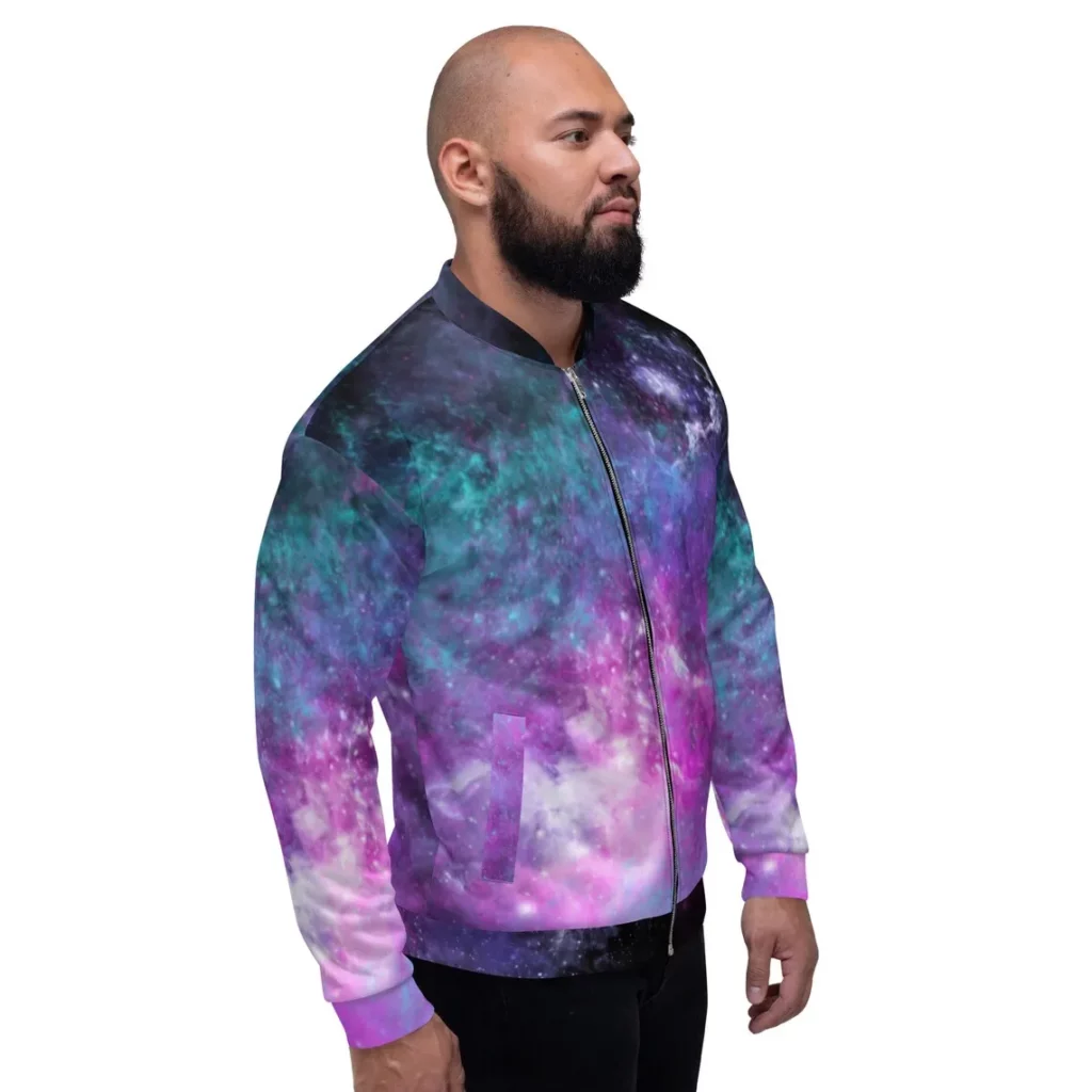 Unisex Universe Nebula Galaxy Jacket